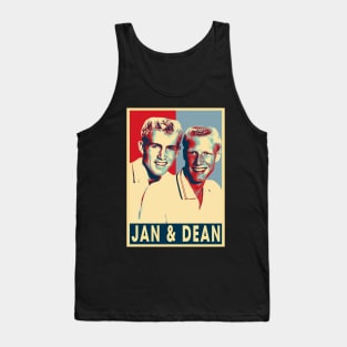 Surfin' Safari Chic Dean-Inspired Tees, Classic Rock Style for Every Occasion Tank Top